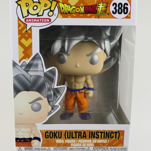 Funko Pop! GOKU (Ultra Instinct) #386 DragonBallZ Vinyl Figure - Picture 1 of 4